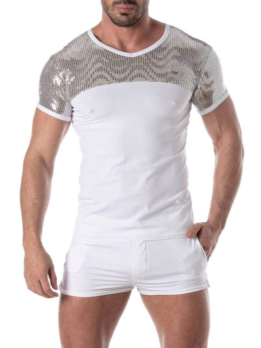 Mens TOF Paris Glitter T-Shirt
