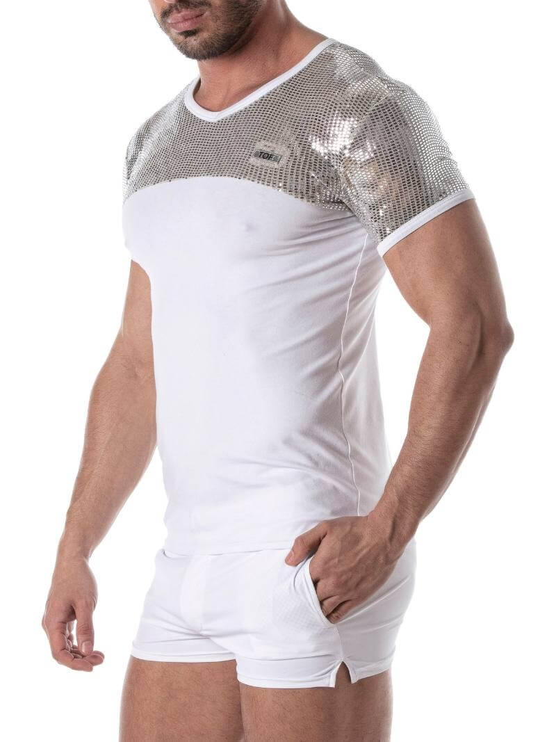 Mens TOF Paris Glitter T-Shirt