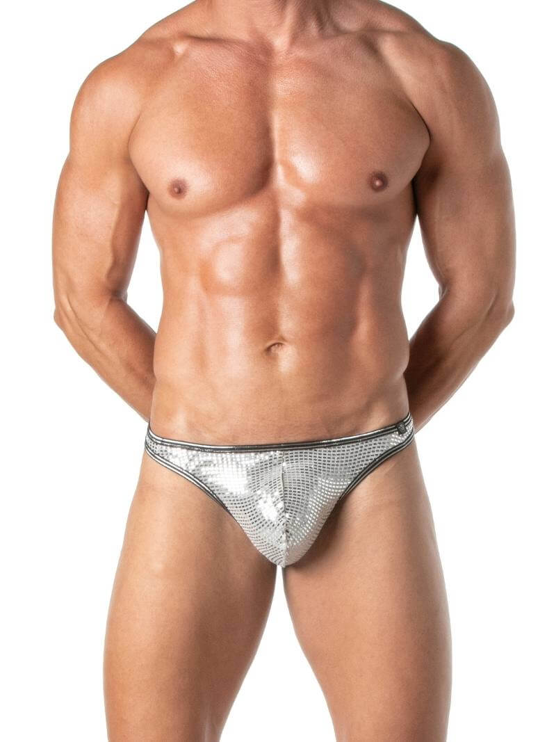 Mens TOF Paris Glitter Thong