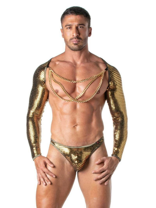 Mens TOF Paris Glitter Chains to Join Bolero