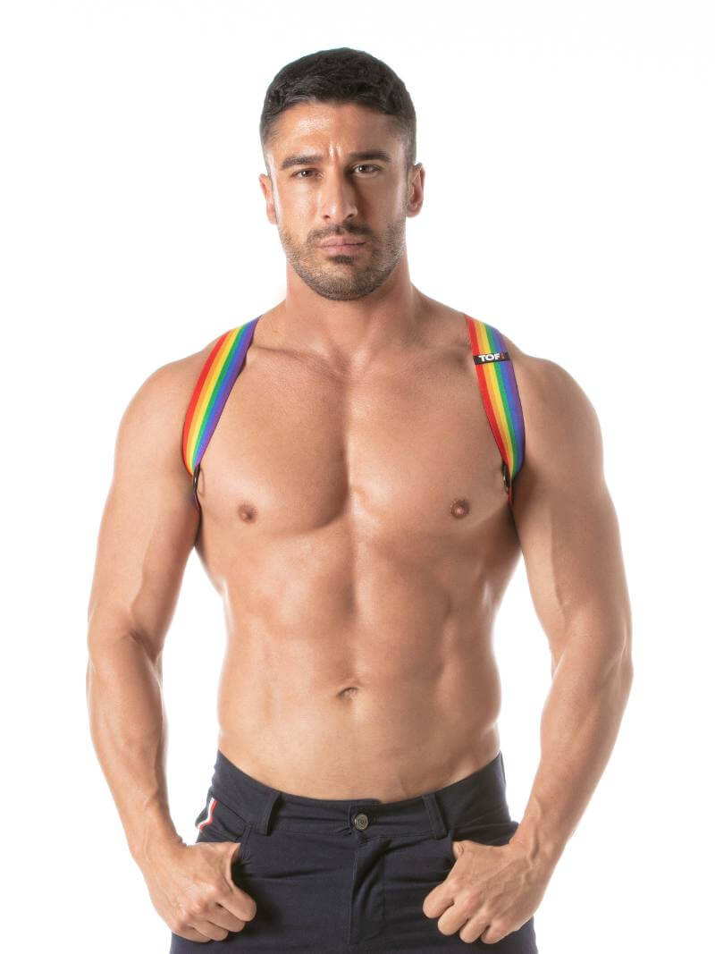 Mens TOF Paris Rainbow Shoulder Harness