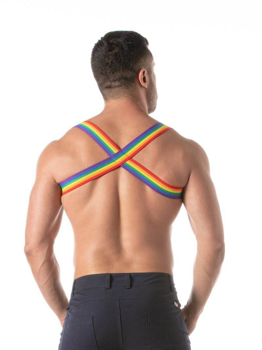 Mens TOF Paris Rainbow Shoulder Harness