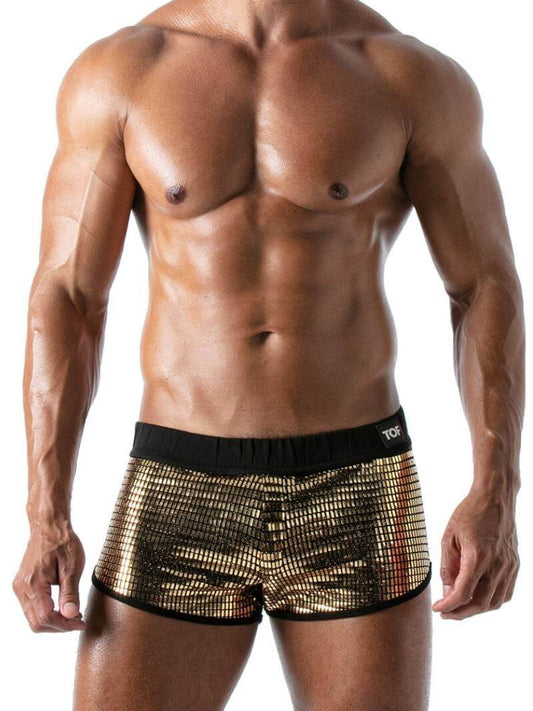 Mens TOF Paris Glitter Mini Short