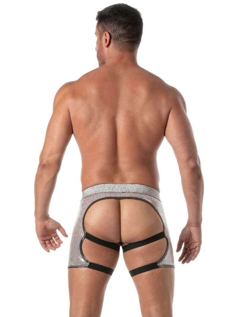 Mens TOF Paris Glitter Shorty Chaps