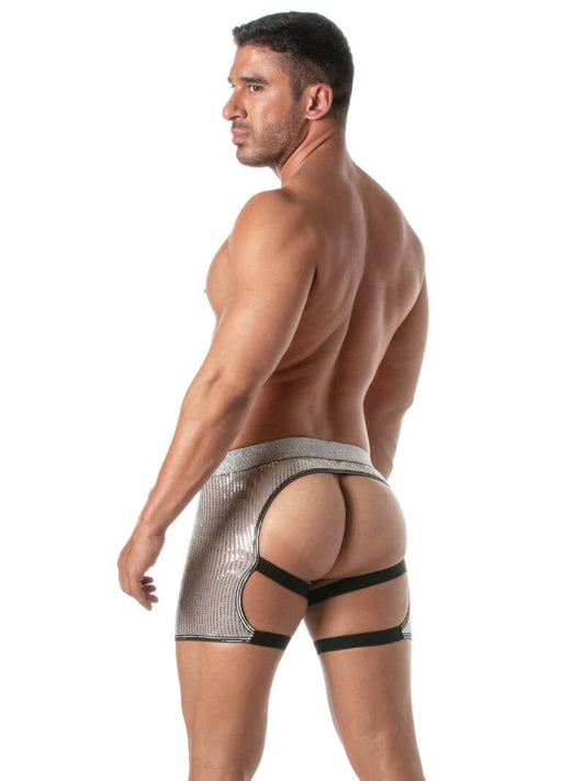 Mens TOF Paris Glitter Shorty Chaps