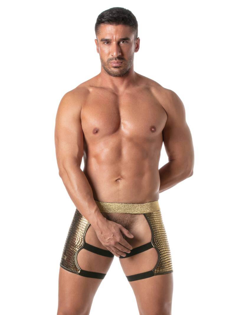 Mens TOF Paris Glitter Shorty Chaps