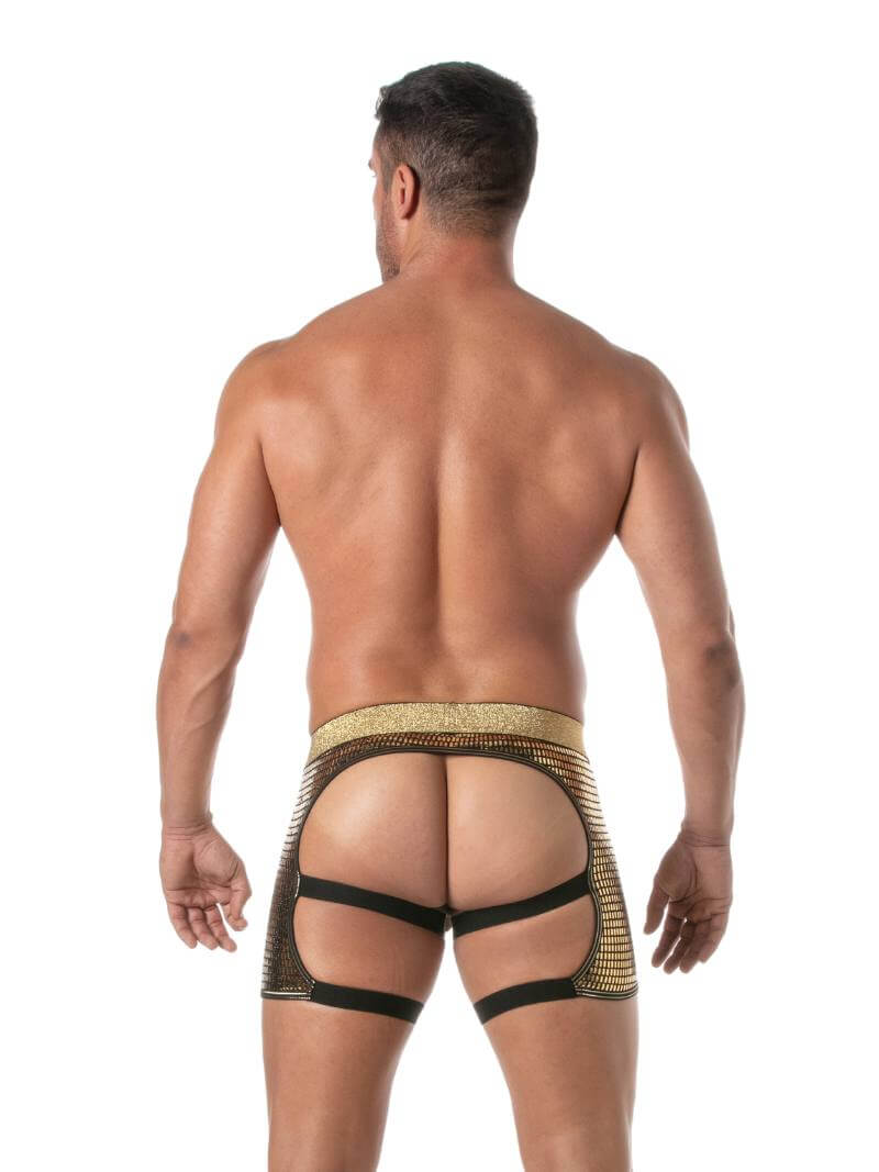 Mens TOF Paris Glitter Shorty Chaps