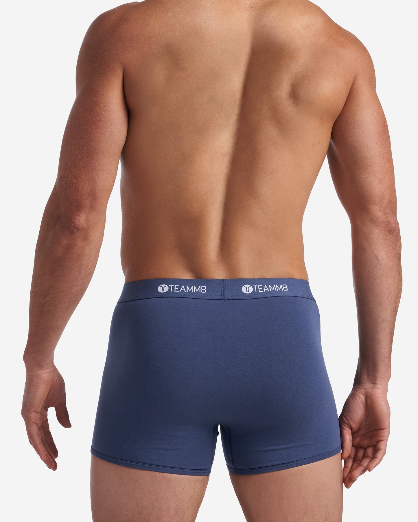 Mens Teamm8 Classic Cotton Fly Navy Boxer: SIZES XS, SMALL