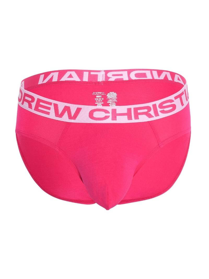 Men's Andrew Christian Almost Naked Premium Bamboo Brief, Hang Free Pouch