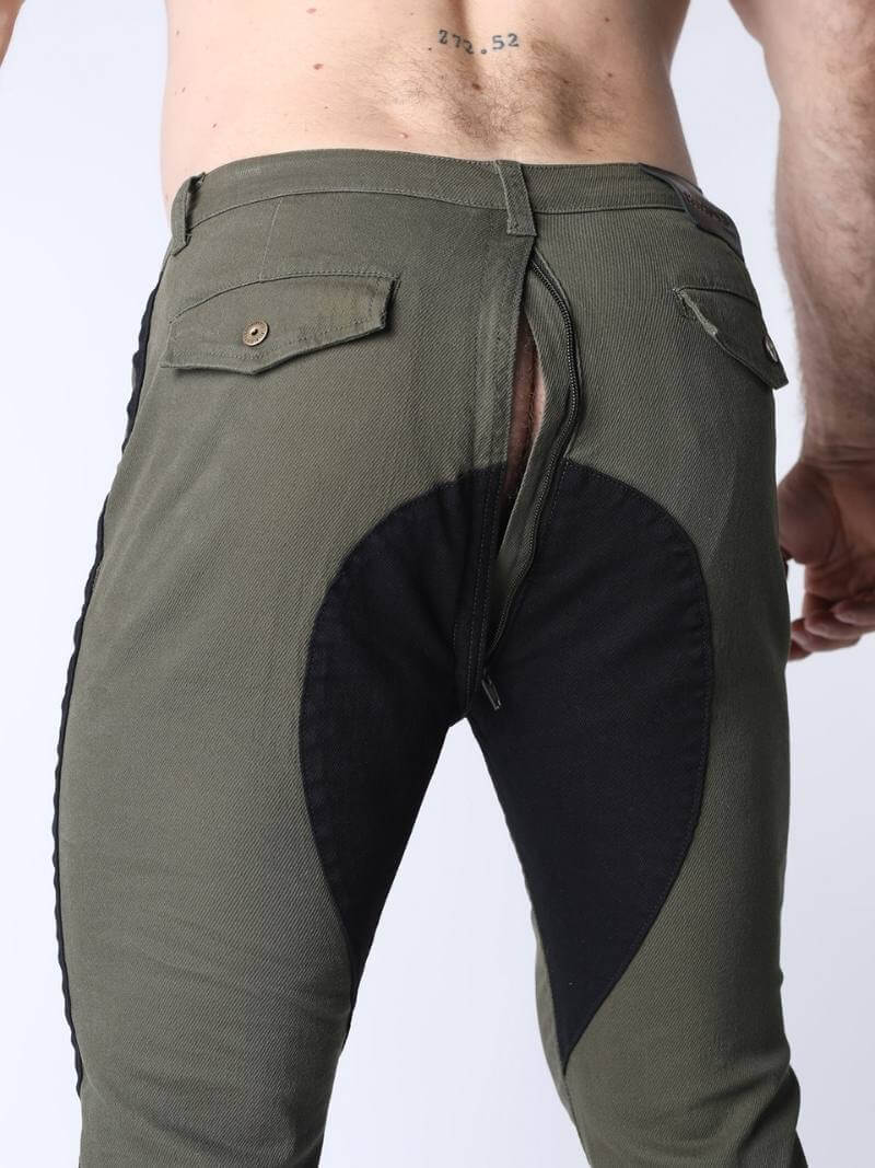 CellBlock13 Brigade Zipper Pants with Rear Zipper