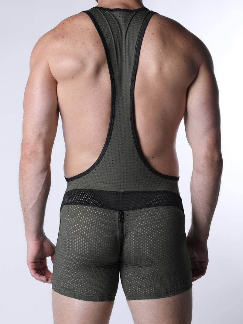 CellBlock13 Starter Mesh Singlet with Rear Zipper