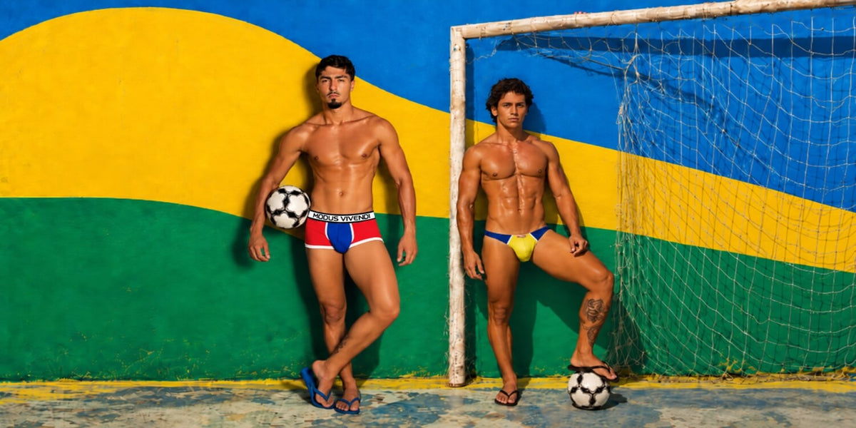 MODUS VIVENDI Varsity underwear collection – retro sporty men's underwear