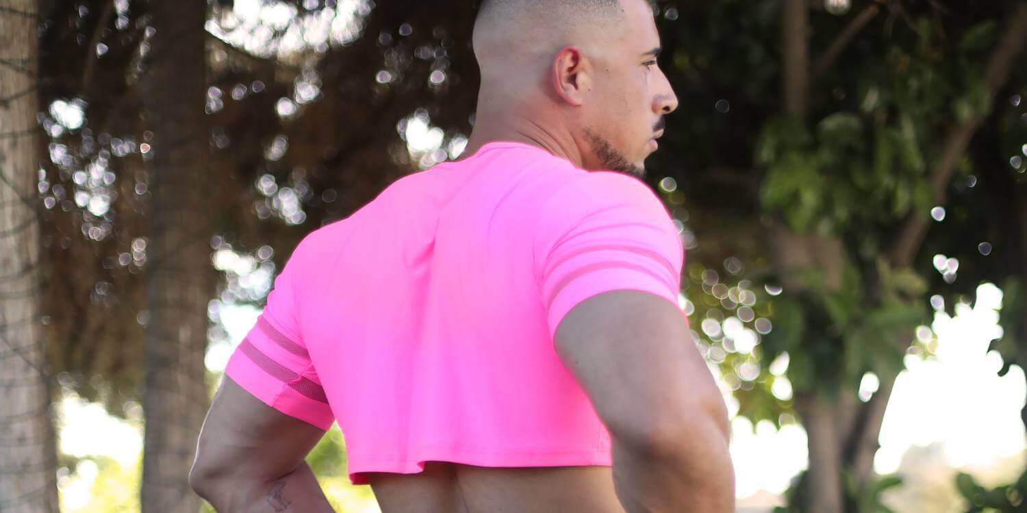 Men's Gay Cropped Tops