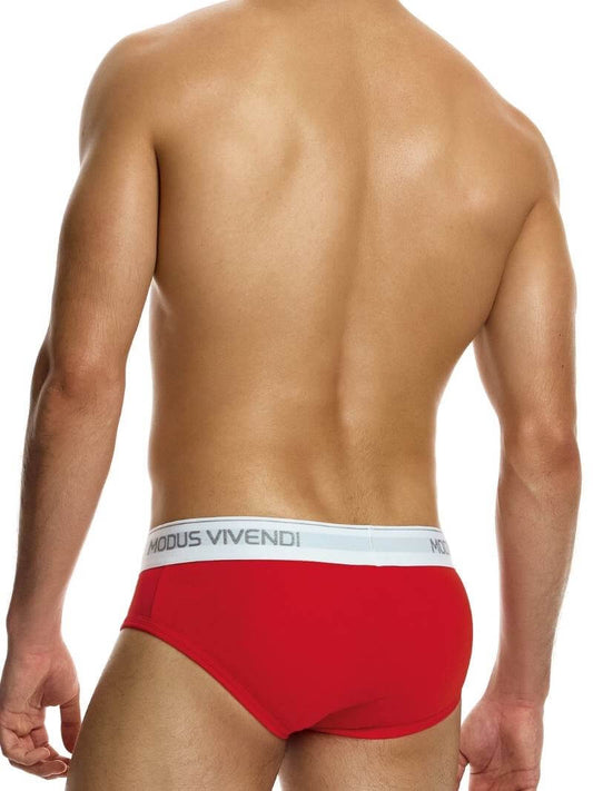 Mens MODUS VIVENDI Staple Eco-Cotton Brief