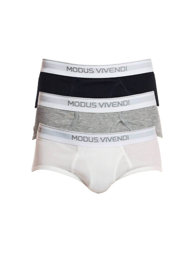 Modus Vivendi 3-Pack Staple Fly Brief