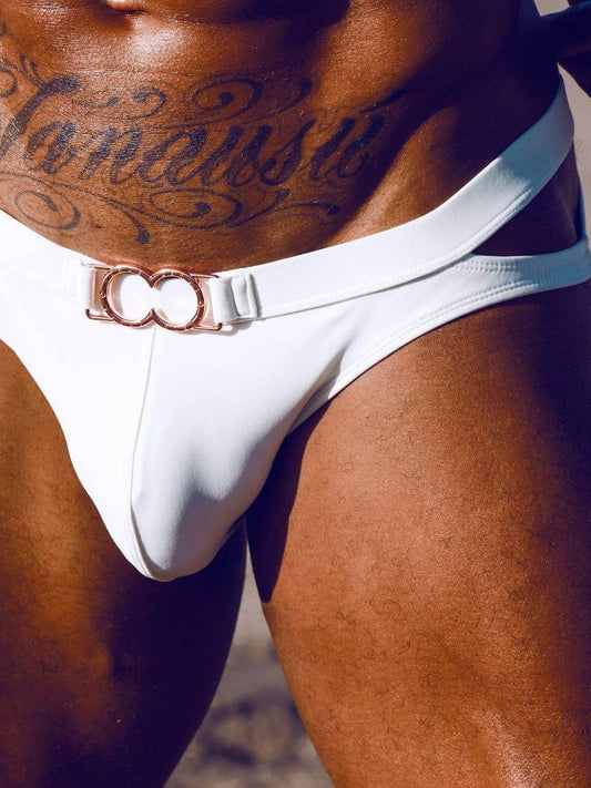 2eros White Sexy male swimwear