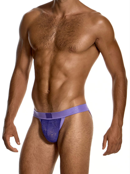Modus Vivendi Lingerie Lace Tanga in purple, product photograph