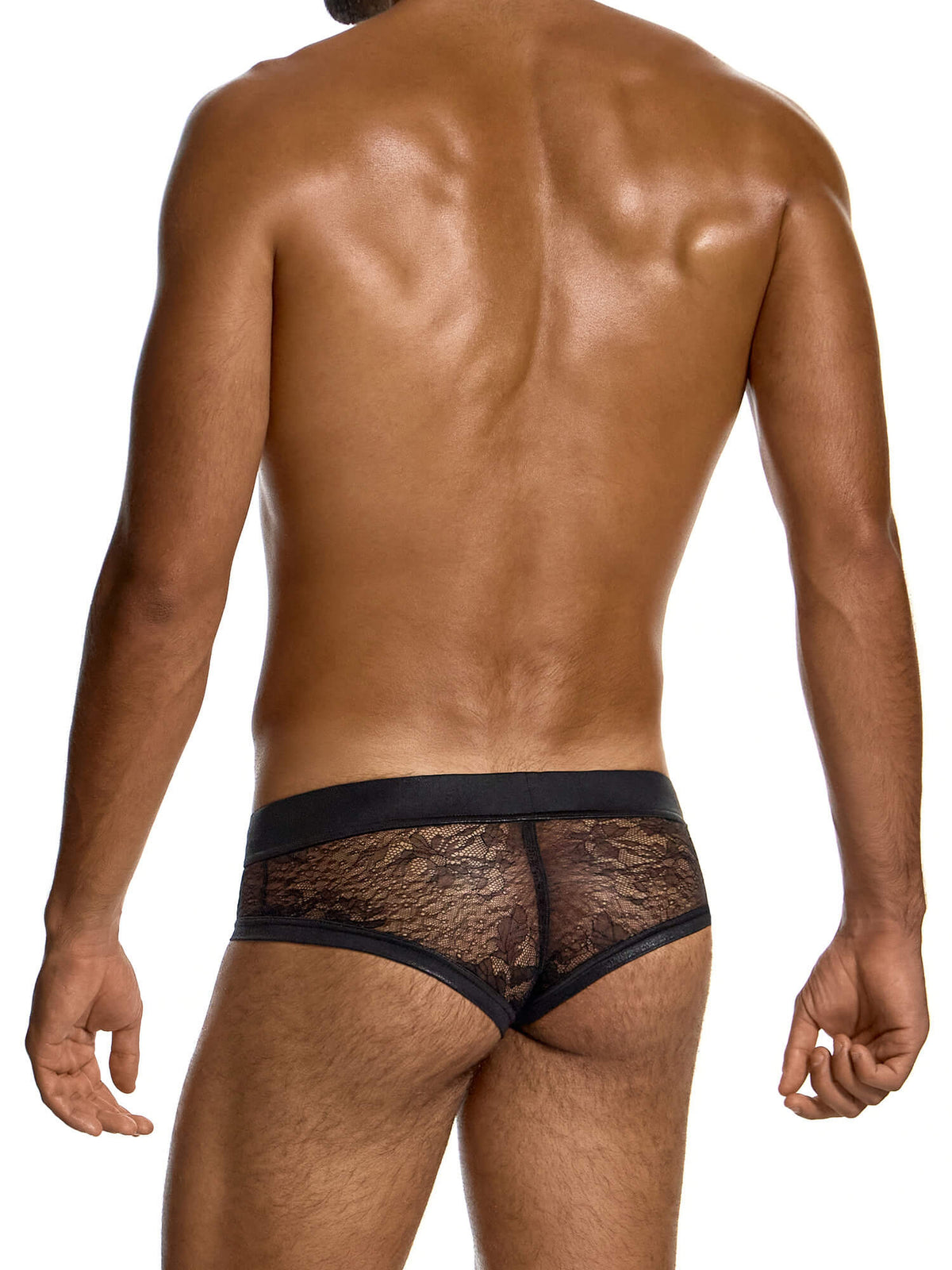 Modus Vivendi Lingerie Lace Classic Brief in black, product photograph