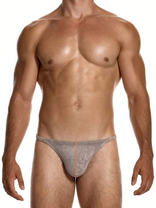 Modus Vivendi Towel Thong in Taupe, product photograph
