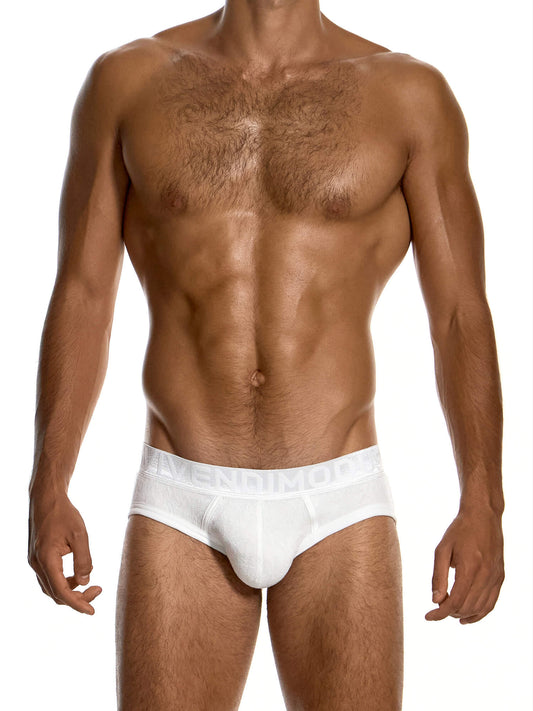 Modus Vivendi Towel Classic Brief in White, product photograph
