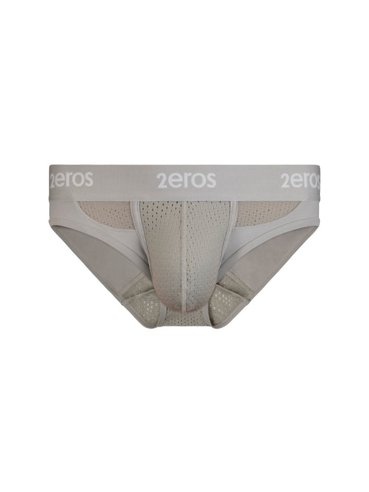 men's 2eros aktiv nrg grey underwear brief
