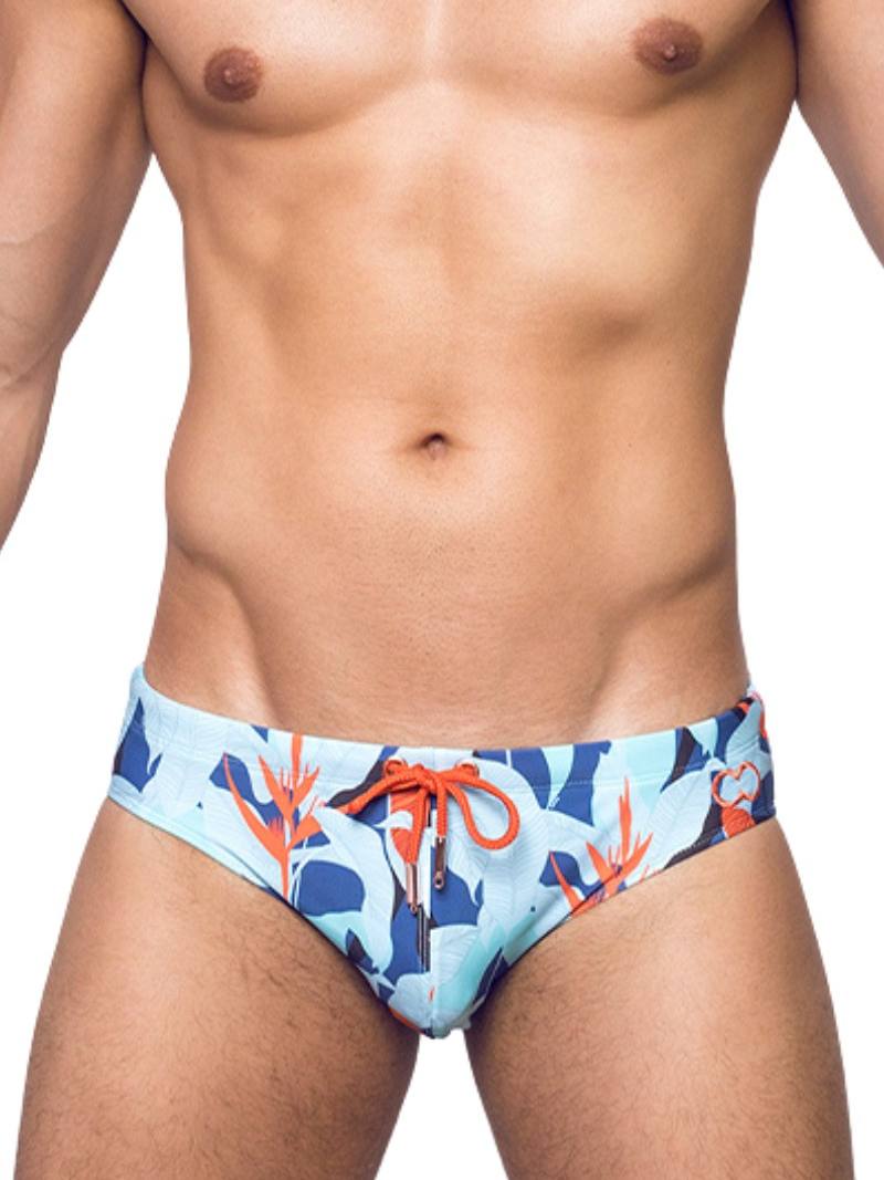 2eros V10 Caribbean Twist Swimwear Brief, Eco-Fabric