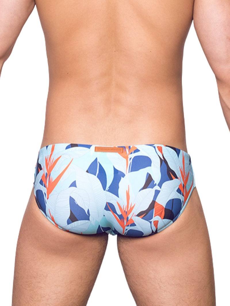 2eros V10 Caribbean Twist Swimwear Brief, Eco-Fabric