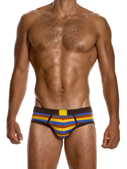 Modus Vivendi Minoan Stripes Classic Brief in multicolour, product photograph