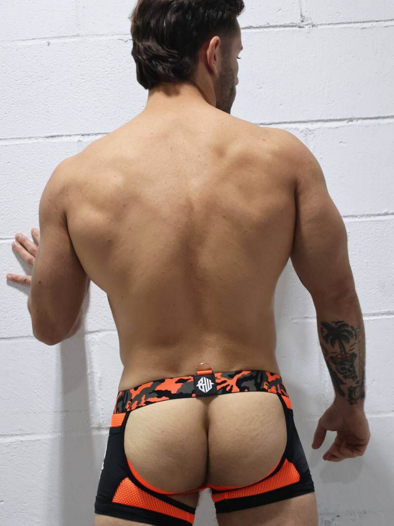 Breedwell Neo Camo Backless Jock Boxer