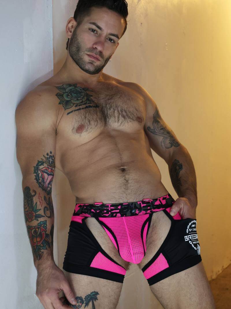 Breedwell Neo Camo Backless Jock Boxer