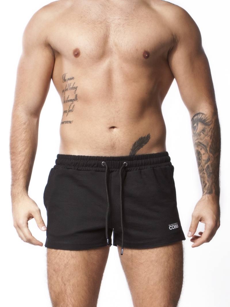 Alexander Cobb Short Leg Striped Shorts