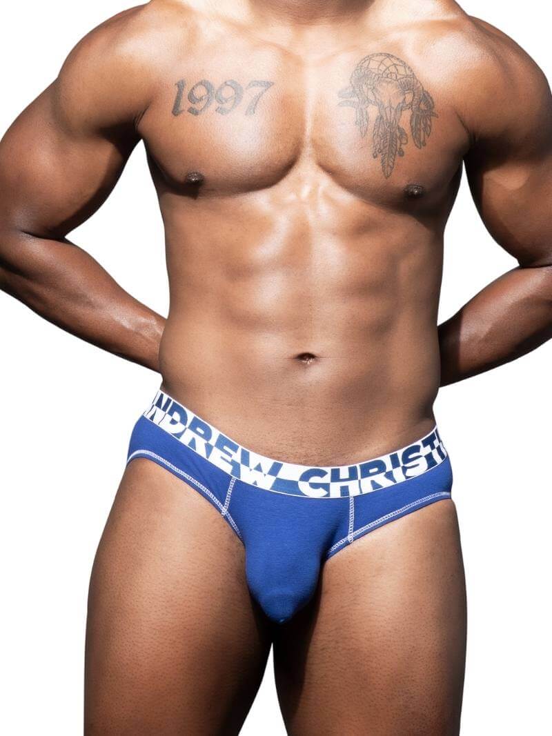 Andrew Christian Almost Naked Cotton Brief, Hang Free Pouch