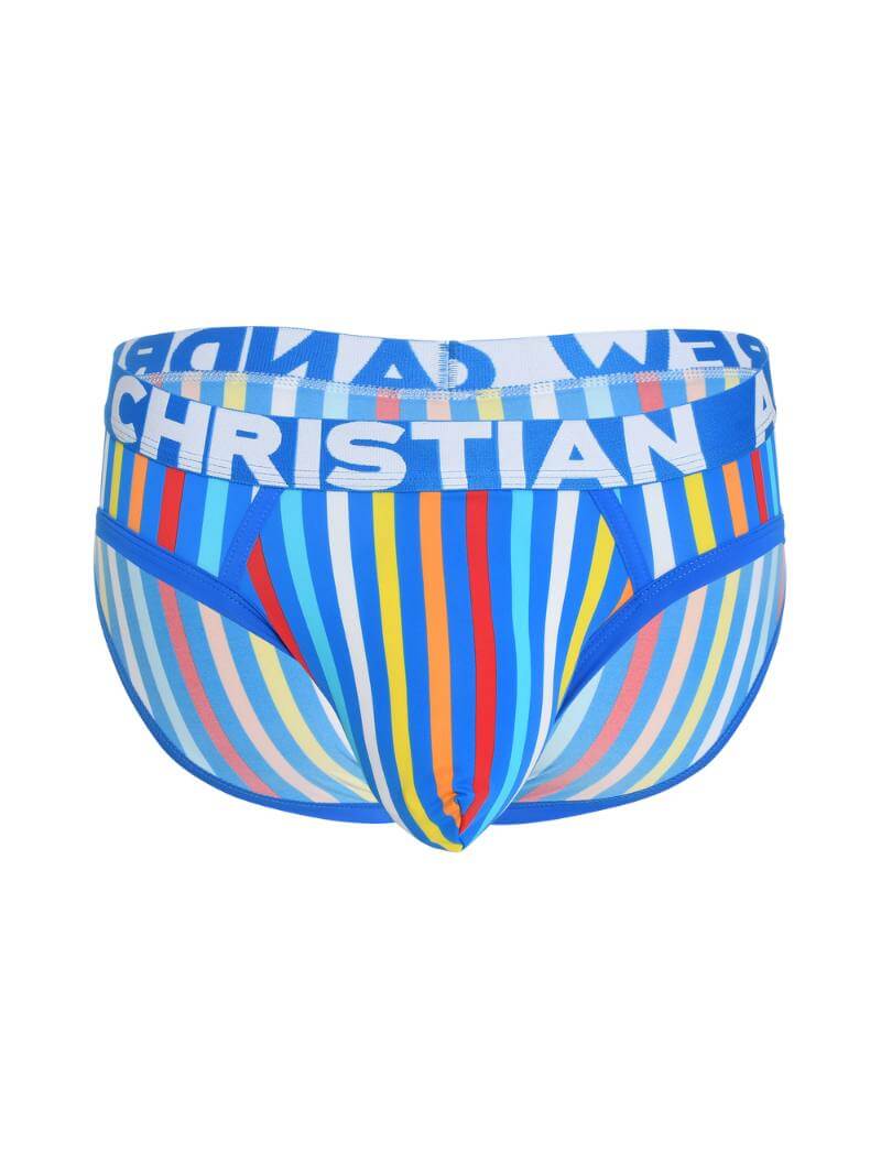 Andrew Christian California Stripe Brief