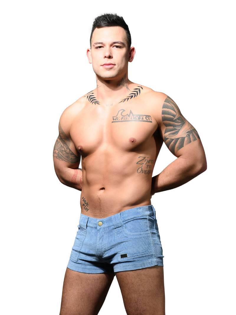 Andrew Christian Queer Castro Capsule Cord Shorts