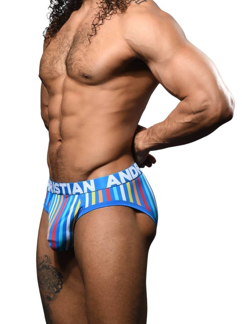 Andrew Christian California Stripe Brief