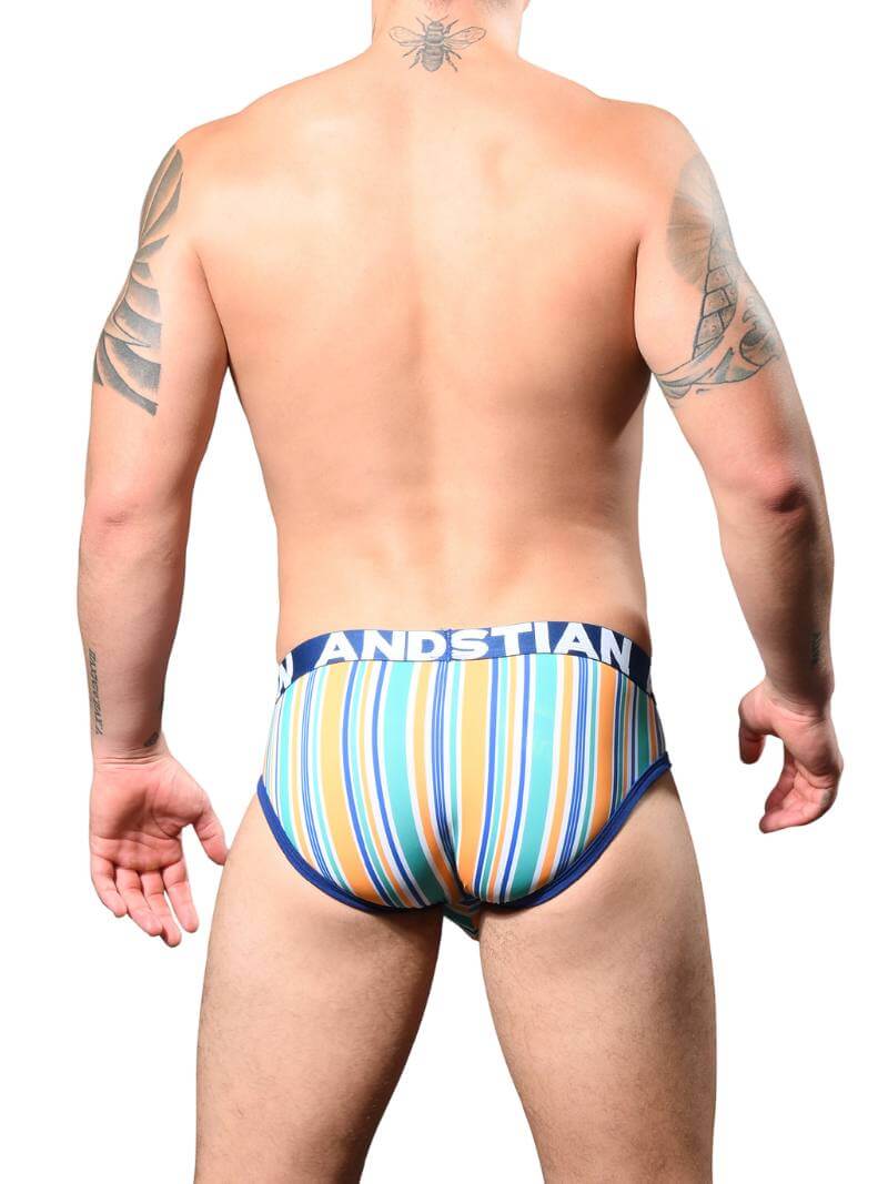 Andrew Christian Sorrento Stripe Brief