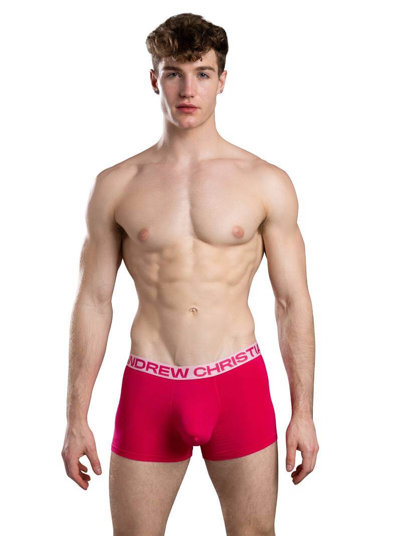 Andrew Christian Almost Naked Premium Bamboo Boxer, Hang Free Pouch