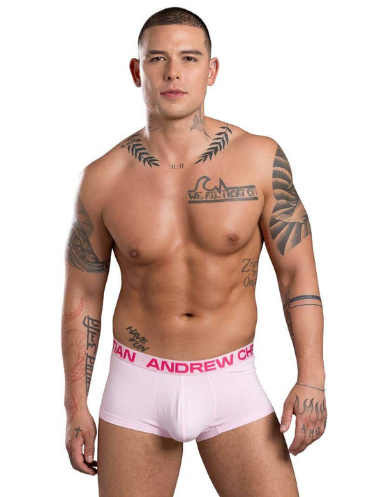 Men's Andrew Christian Happy Modal Fabric Boxer Trunk