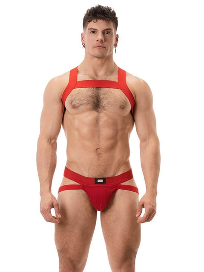 Barcode Berlin Anton Ribbed Cotton Butt Lifting Jockstrap
