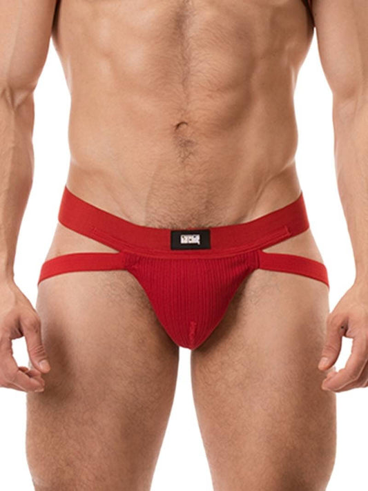 Barcode Berlin Anton Ribbed Cotton Butt Lifting Jockstrap