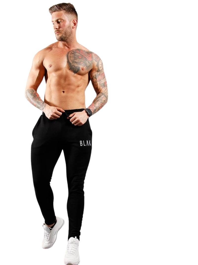 BLAK Tape Cuffed Slim Fit Joggers