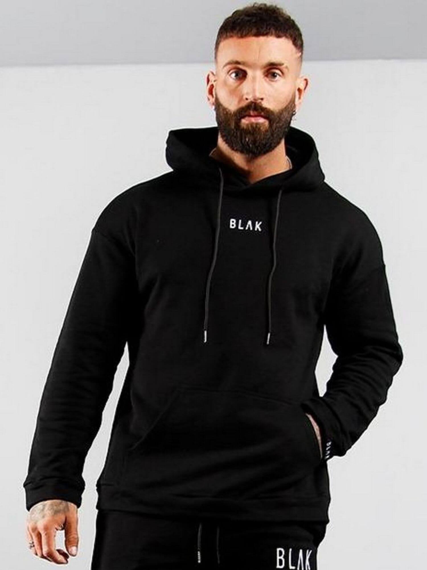 Cotton Boxy Style Hoodie Logos