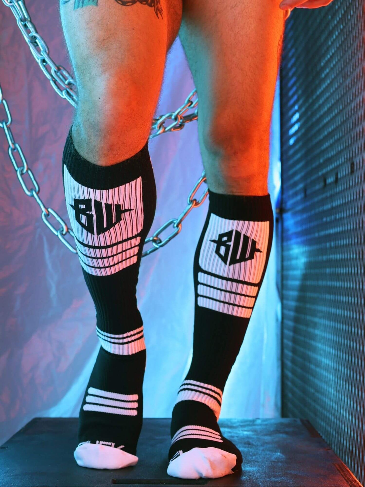 Breedwell Hypnotix Neon Rave Knee-High Socks