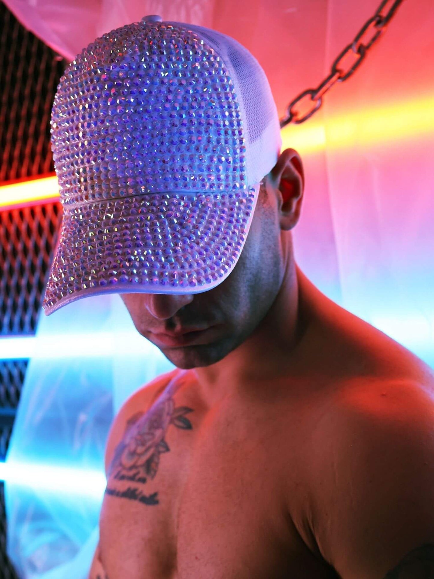 Breedwell Unicorn Pride Sparkly Trucker Cap