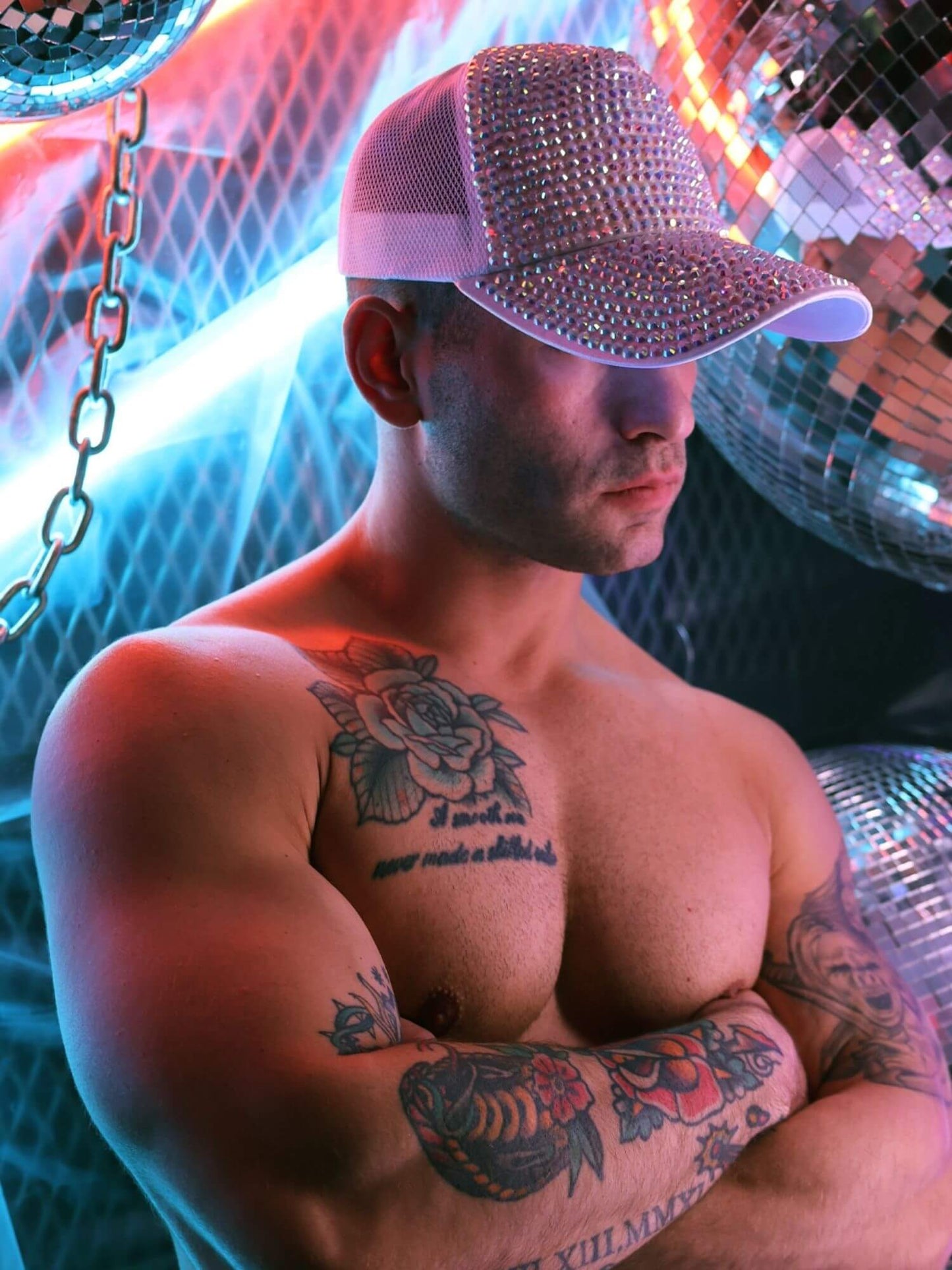Breedwell Unicorn Pride Sparkly Trucker Cap