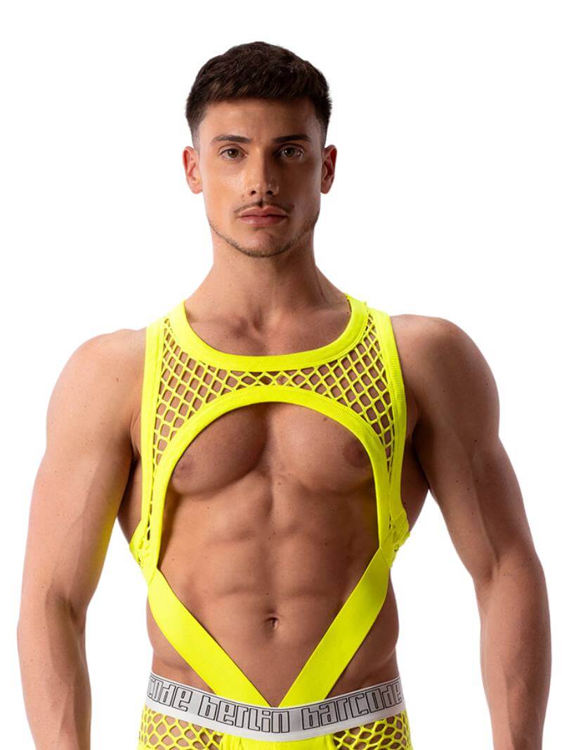 Barcode Berlin Almas Mesh Tank Harness