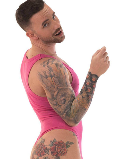 BARCODE Berlin Assi Bodysuit with Thong Rear