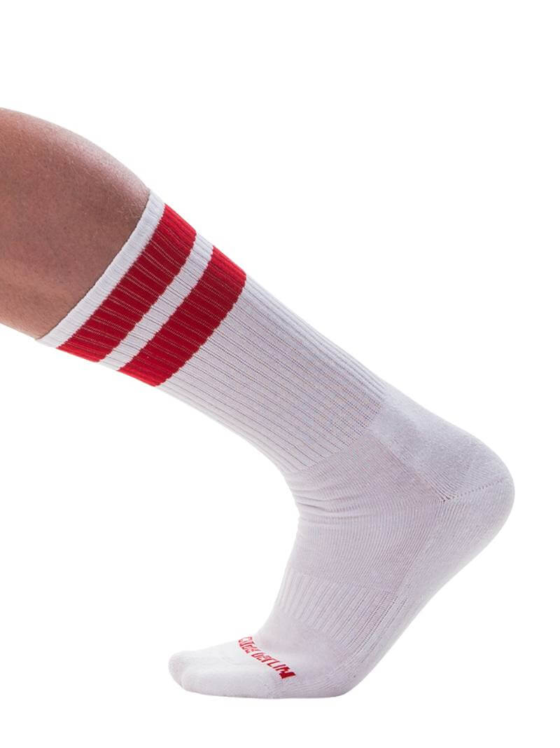 Barcode Berlin White Gym Crew Socks