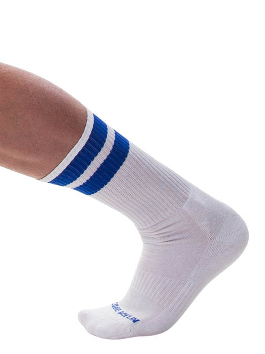 Barcode Berlin White Gym Crew Socks