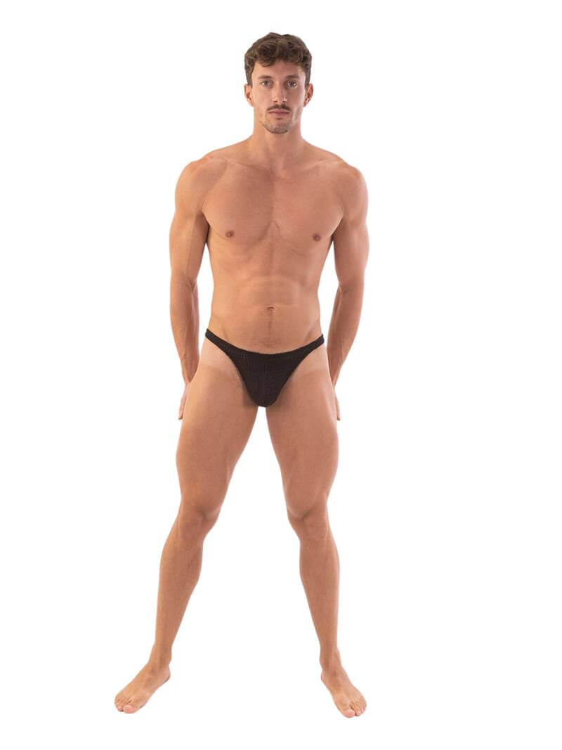 Barcode Berlin Lor Knitted Mesh Thong